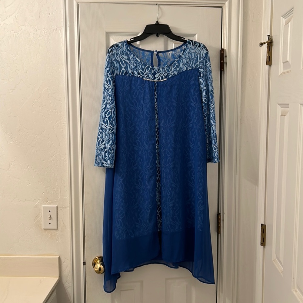 Blue dress